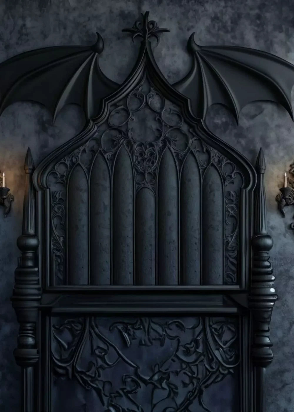 Vampire Bedroom Wall I 5’X7’ Ultracloth (60 X 84 Inch) Backdrop