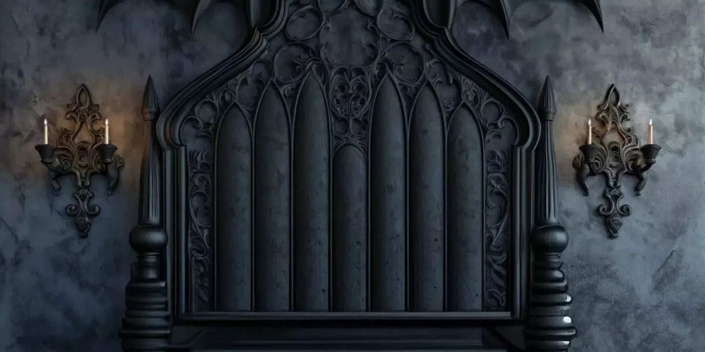 Vampire Bedroom Wall I 20’X10’ Ultracloth (240 X 120 Inch) Backdrop