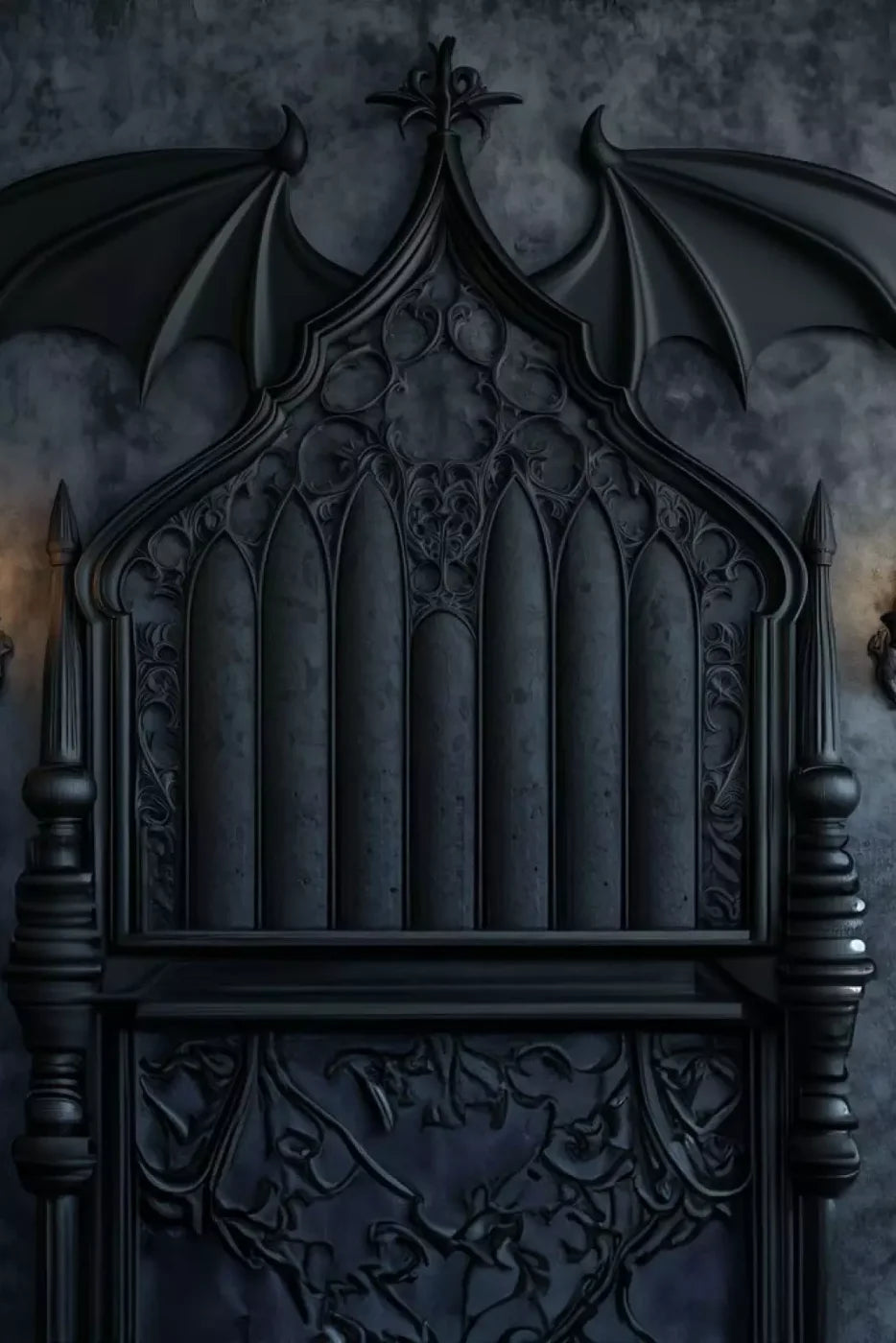 Vampire Bedroom Wall I 8’X12’ Ultracloth (96 X 144 Inch) Backdrop