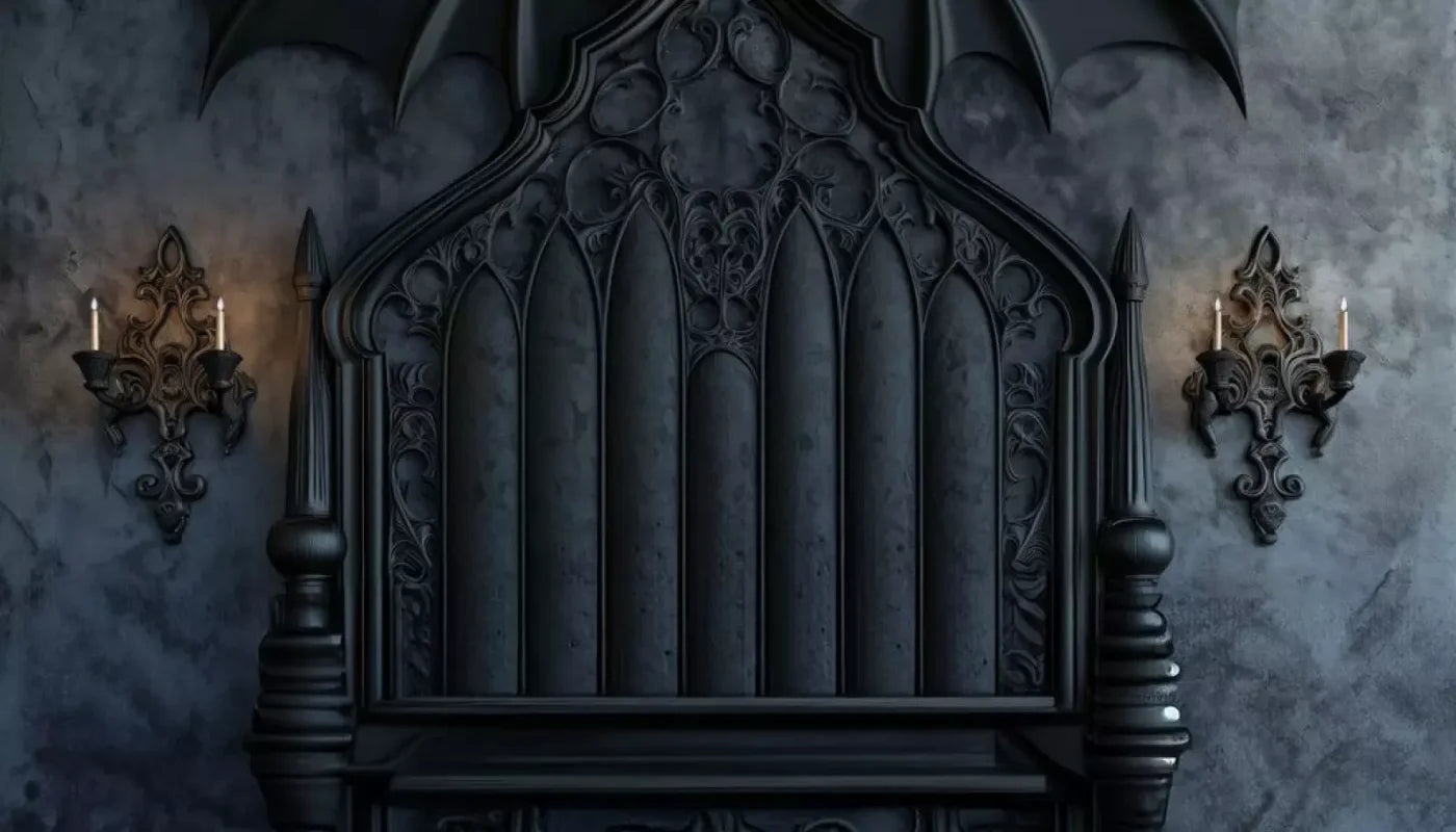 Vampire Bedroom Wall I 14’X8’ Ultracloth (168 X 96 Inch) Backdrop