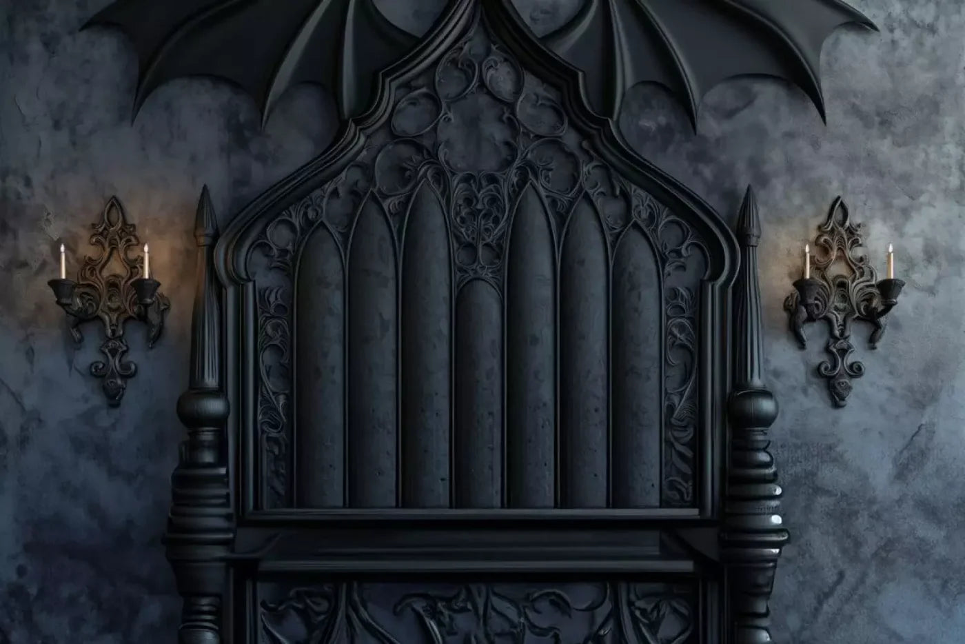 Vampire Bedroom Wall I 12’X8’ Ultracloth (144 X 96 Inch) Backdrop