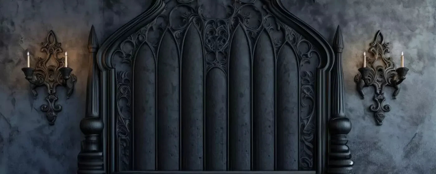 Vampire Bedroom Wall I 20’X8’ Ultracloth (240 X 96 Inch) Backdrop