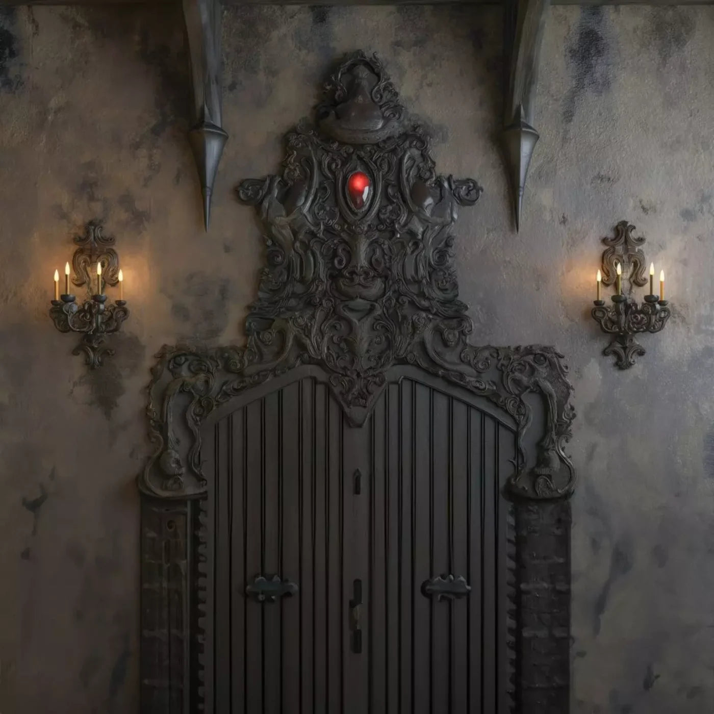 Vampire Bedroom Wall Ii 10’X10’ Ultracloth (120 X Inch) Backdrop