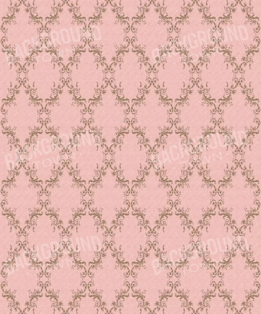 Pink Damask Backdrop for Photography