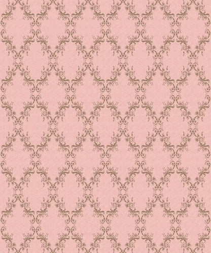 Pink Damask Backdrop for Photography