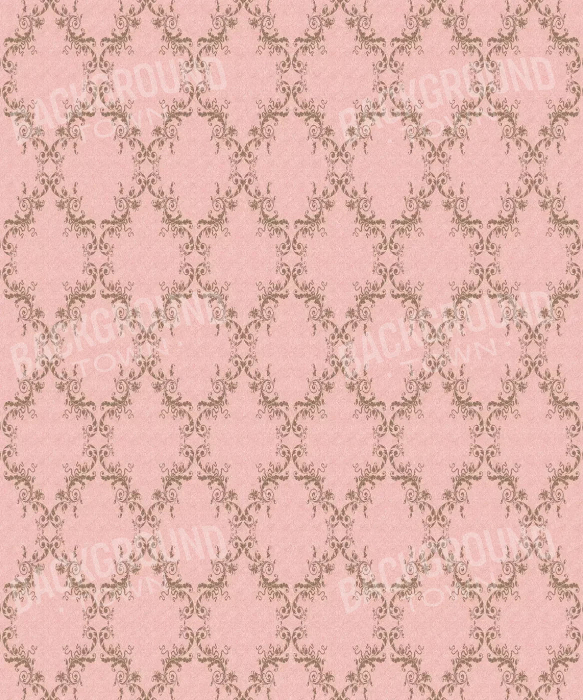 Pink Damask Backdrop for Photography