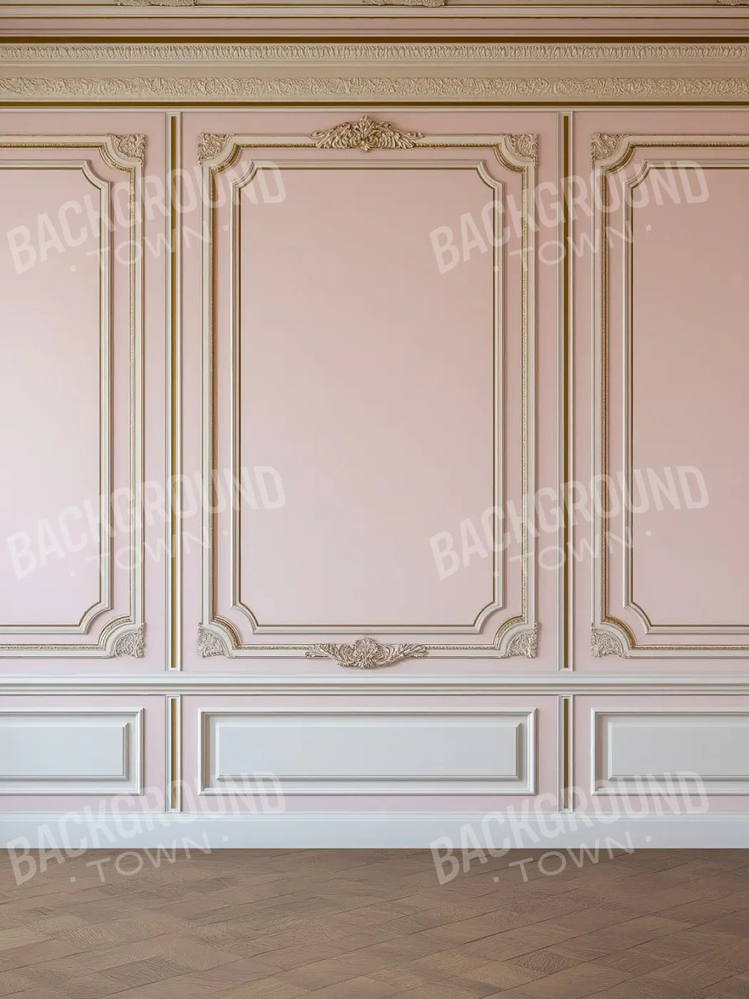 Versailles Pink 5’x6’8 Fleece (60 x 80 inch) Backdrop