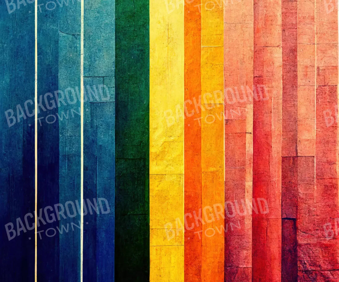 Vertical Pride 5X42 Fleece ( 60 X 50 Inch ) Backdrop
