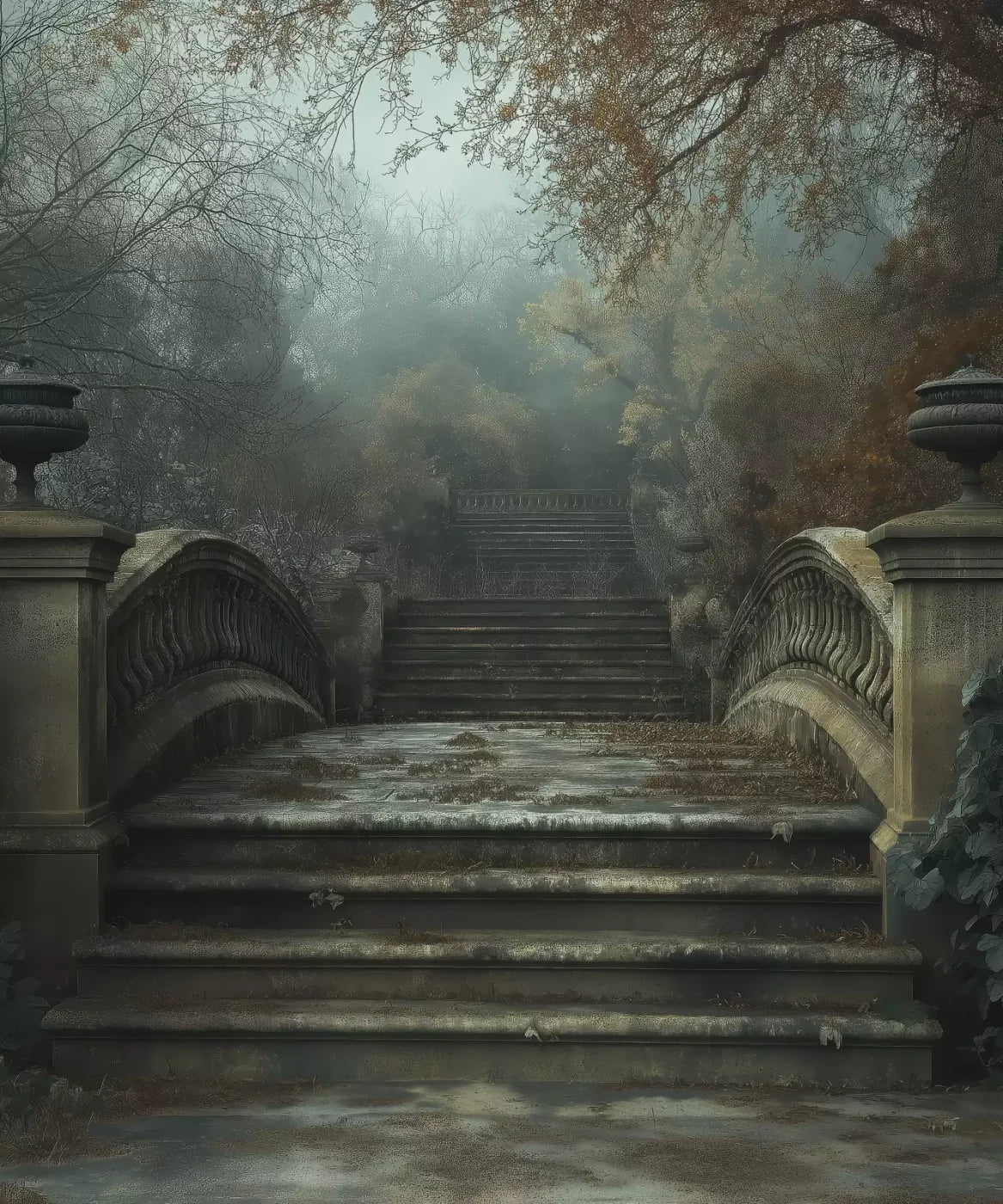 Victorian Arch Bridge 10’x12’ UltraCloth (120 x 144 inch) Backdrop