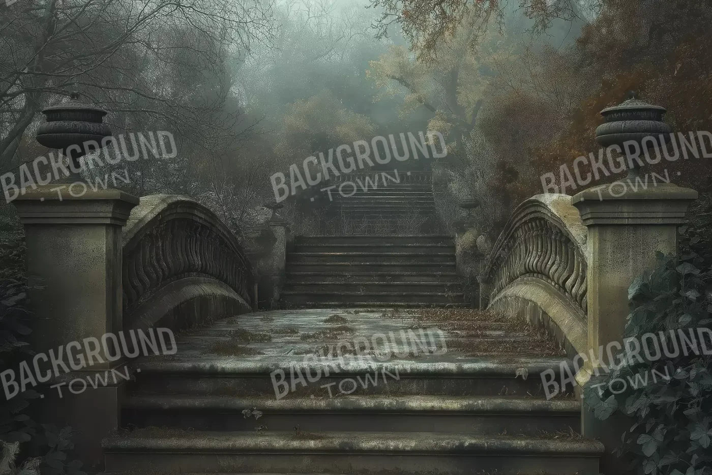 Victorian Arch Bridge 12’x8’ UltraCloth (144 x 96 inch) Backdrop