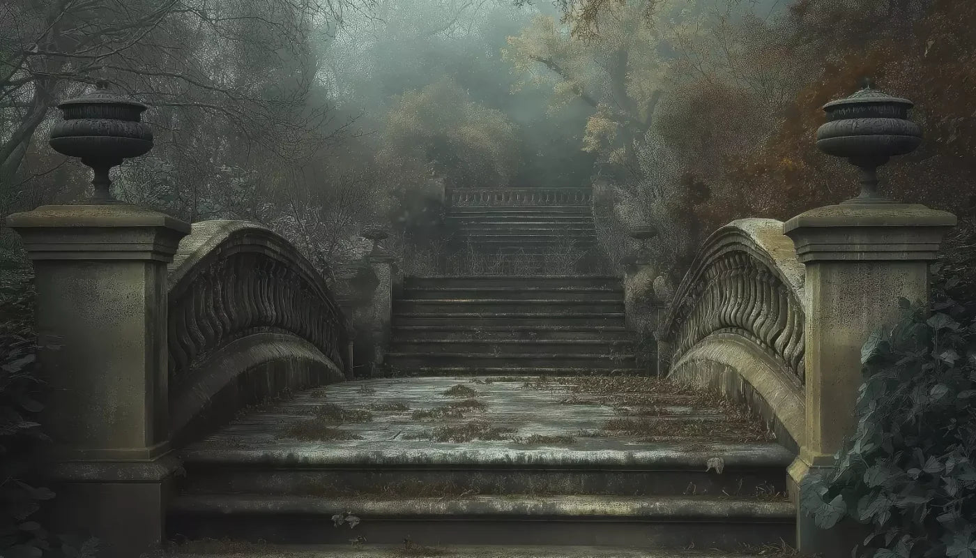 Victorian Arch Bridge 14’x8’ UltraCloth (168 x 96 inch) Backdrop