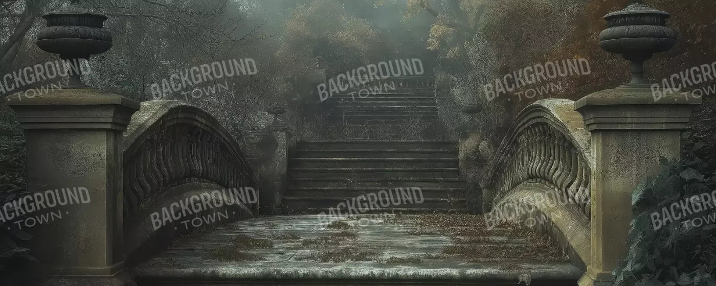Victorian Arch Bridge 20’x8’ UltraCloth (240 x 96 inch) Backdrop