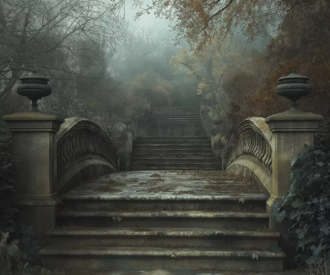 Victorian Arch Bridge 5’x4’2 Fleece (60 x 50 inch) Backdrop