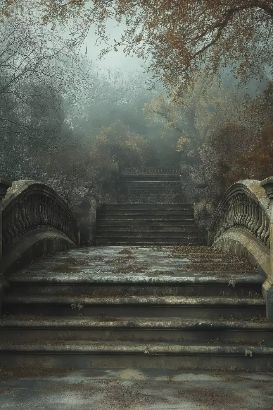Victorian Arch Bridge 8’x12’ UltraCloth (96 x 144 inch) Backdrop