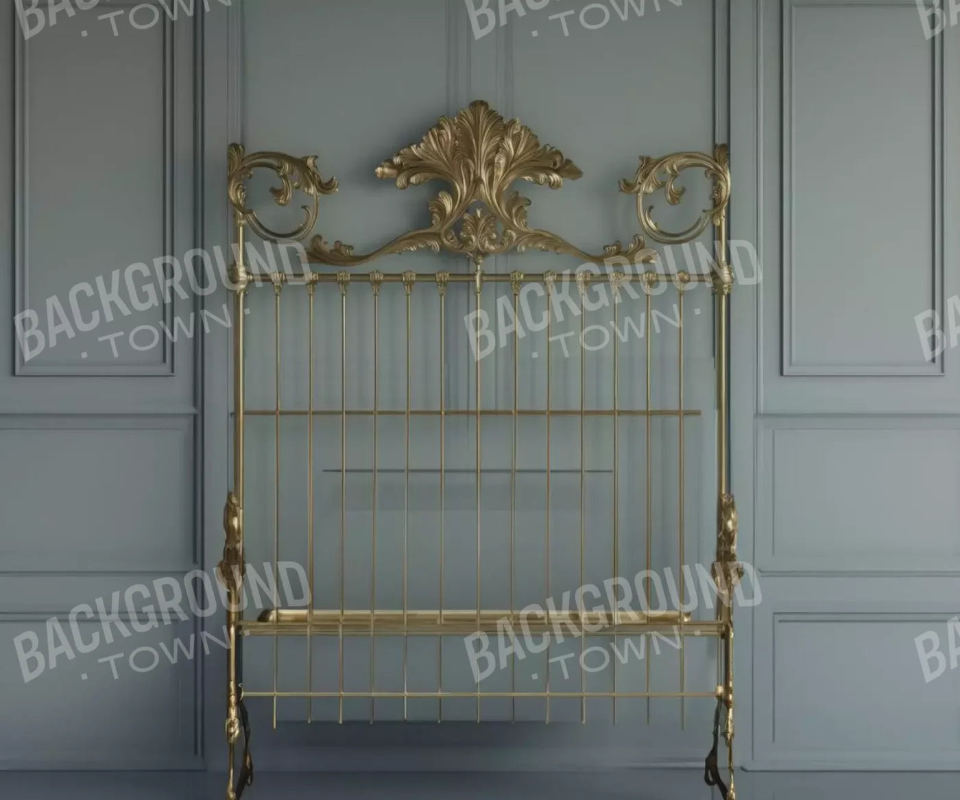 Victorian Bedroom Wall 12’X10’ Ultracloth (144 X 120 Inch) Backdrop