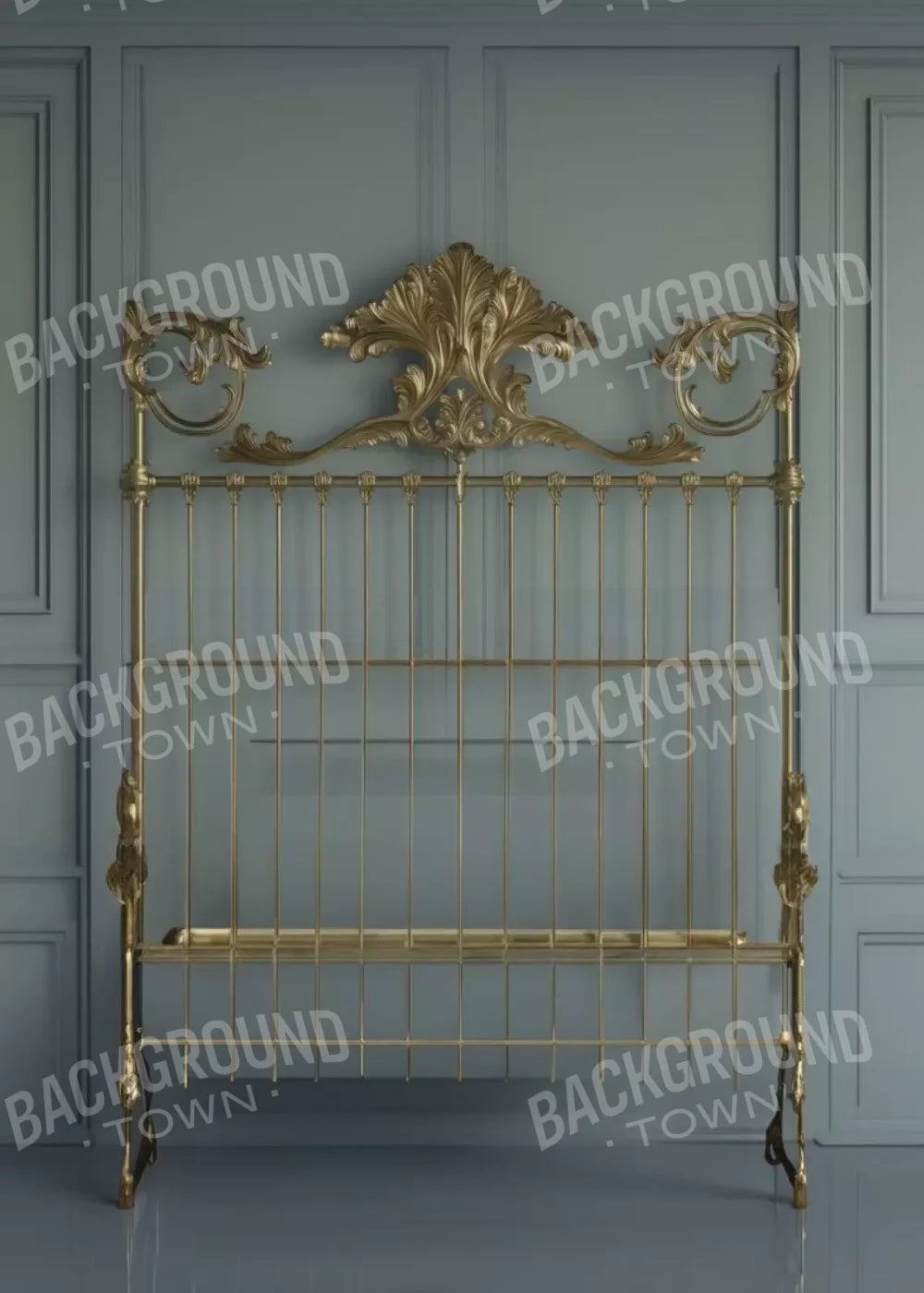 Victorian Bedroom Wall 5’X7’ Ultracloth (60 X 84 Inch) Backdrop