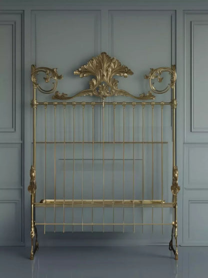 Victorian Bedroom Wall 6’X8’ Fleece (72 X 96 Inch) Backdrop