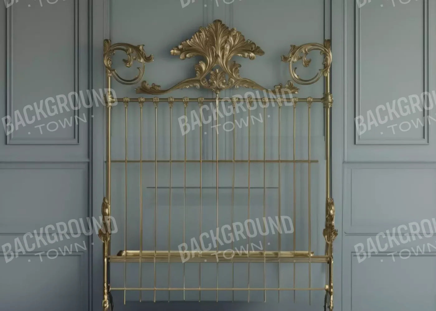 Victorian Bedroom Wall 7’X5’ Ultracloth (84 X 60 Inch) Backdrop