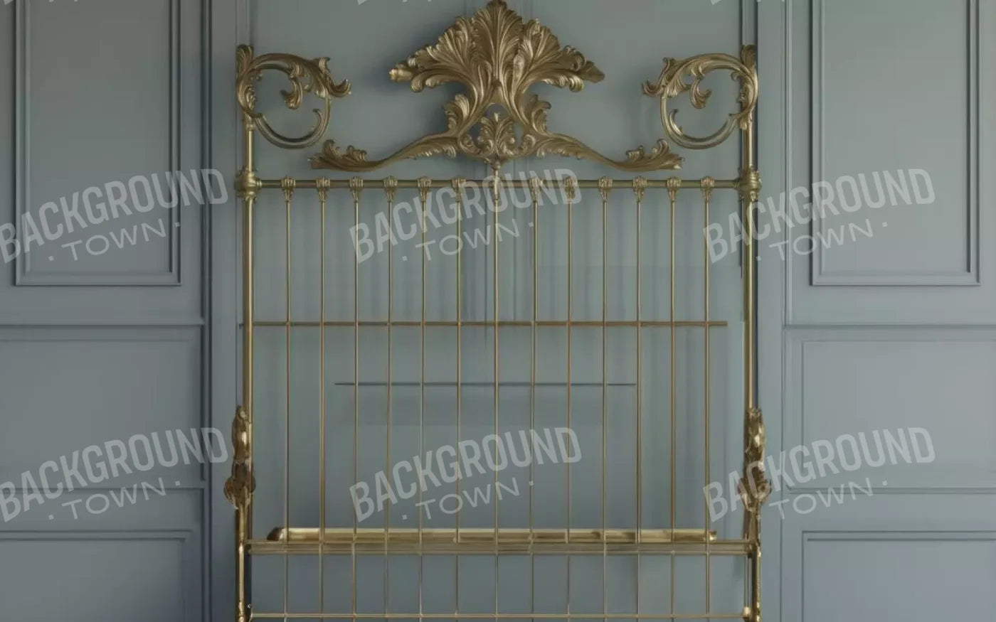 Victorian Bedroom Wall 8’X5’ Ultracloth (96 X 60 Inch) Backdrop