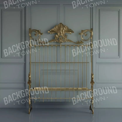 Victorian Bedroom Wall 8’X8’ Fleece (96 X Inch) Backdrop