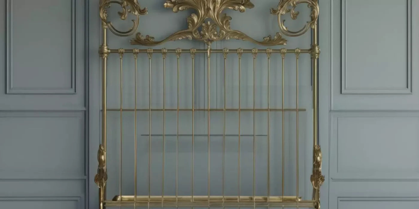 Victorian Bedroom Wall 20’X10’ Ultracloth (240 X 120 Inch) Backdrop