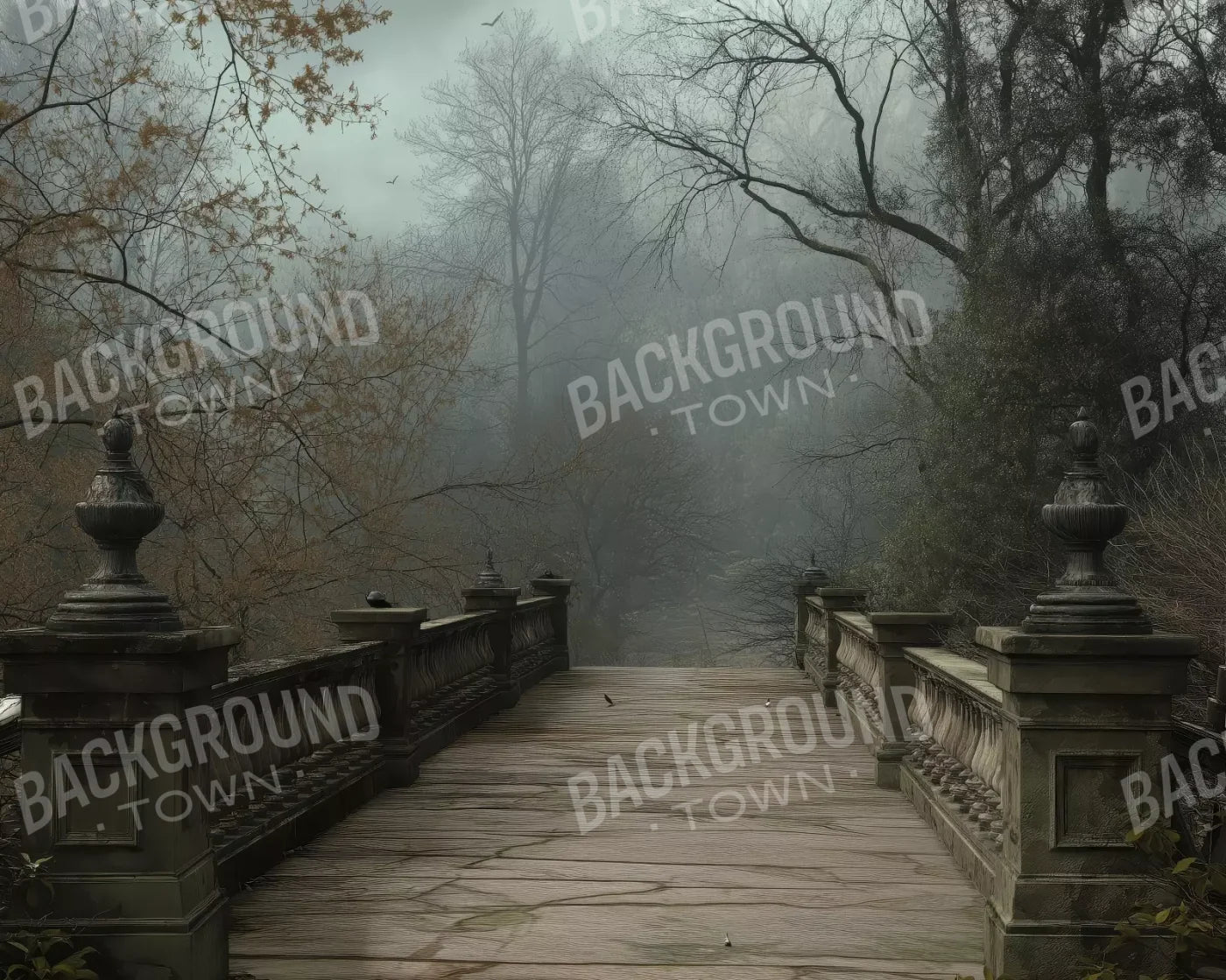 Victorian Bridge 10’x8’ Fleece (120 x 96 inch) Backdrop