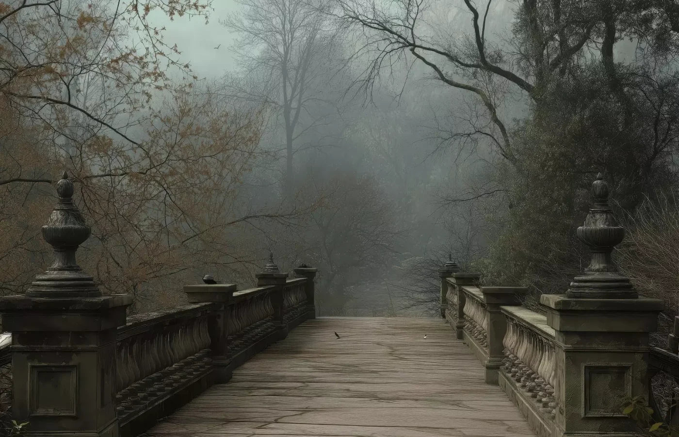 Victorian Bridge 14’x9’ UltraCloth (168 x 108 inch) Backdrop