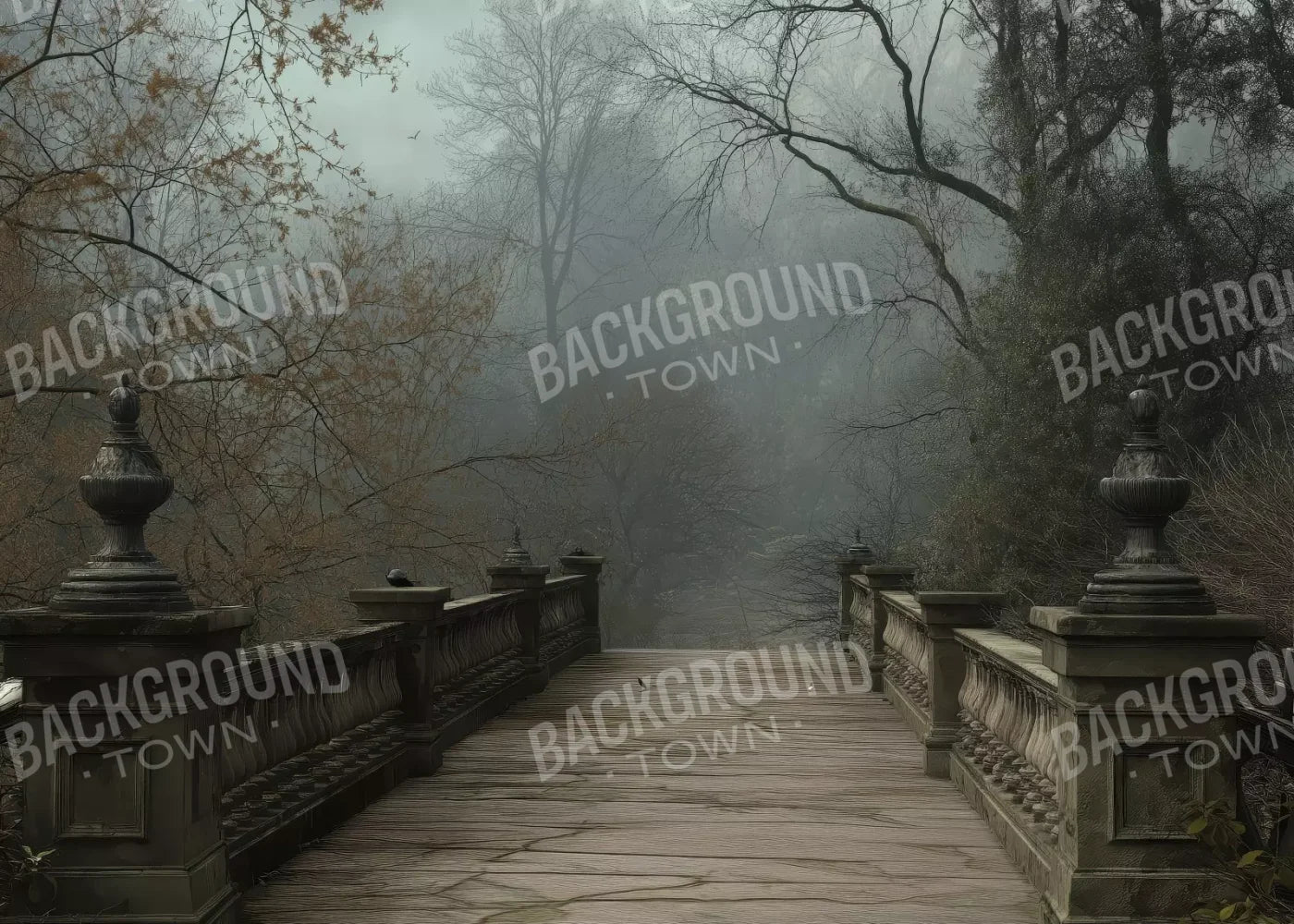 Victorian Bridge 7’x5’ UltraCloth (84 x 60 inch) Backdrop