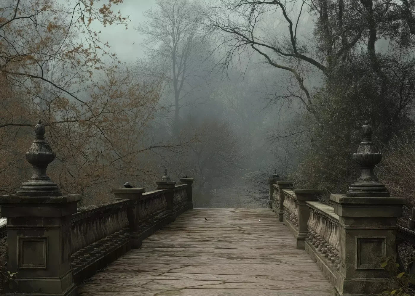 Victorian Bridge 7’x5’ UltraCloth (84 x 60 inch) Backdrop