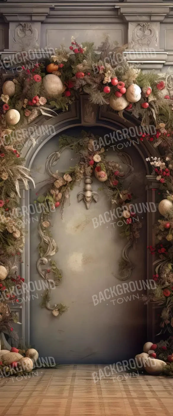 Victorian Christmas Arch 5’X12’ Ultracloth For Westcott X-Drop (60 X 144 Inch) Backdrop