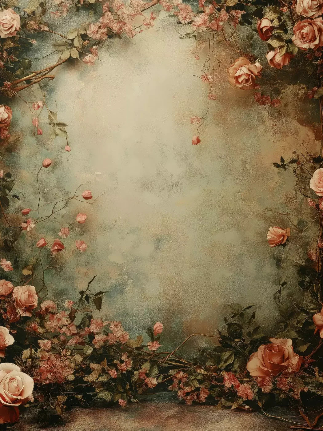 Victorian Fairy Arch 6’x8’ Fleece (72 x 96 inch) Backdrop
