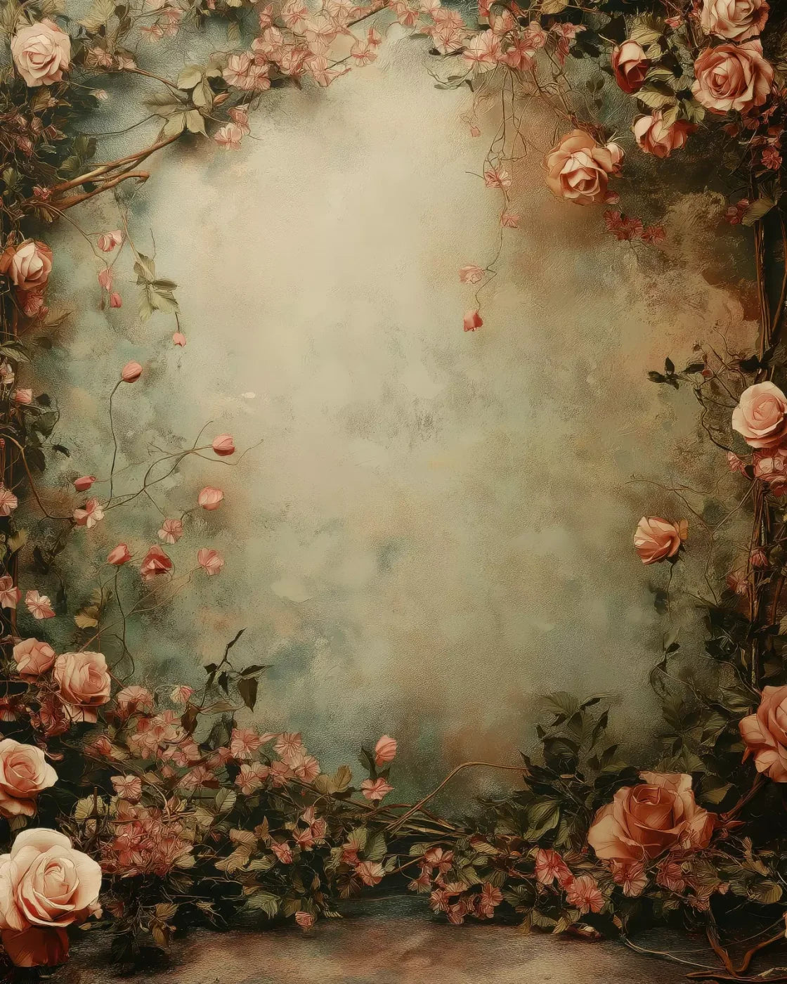 Victorian Fairy Arch 8’x10’ Fleece (96 x 120 inch) Backdrop