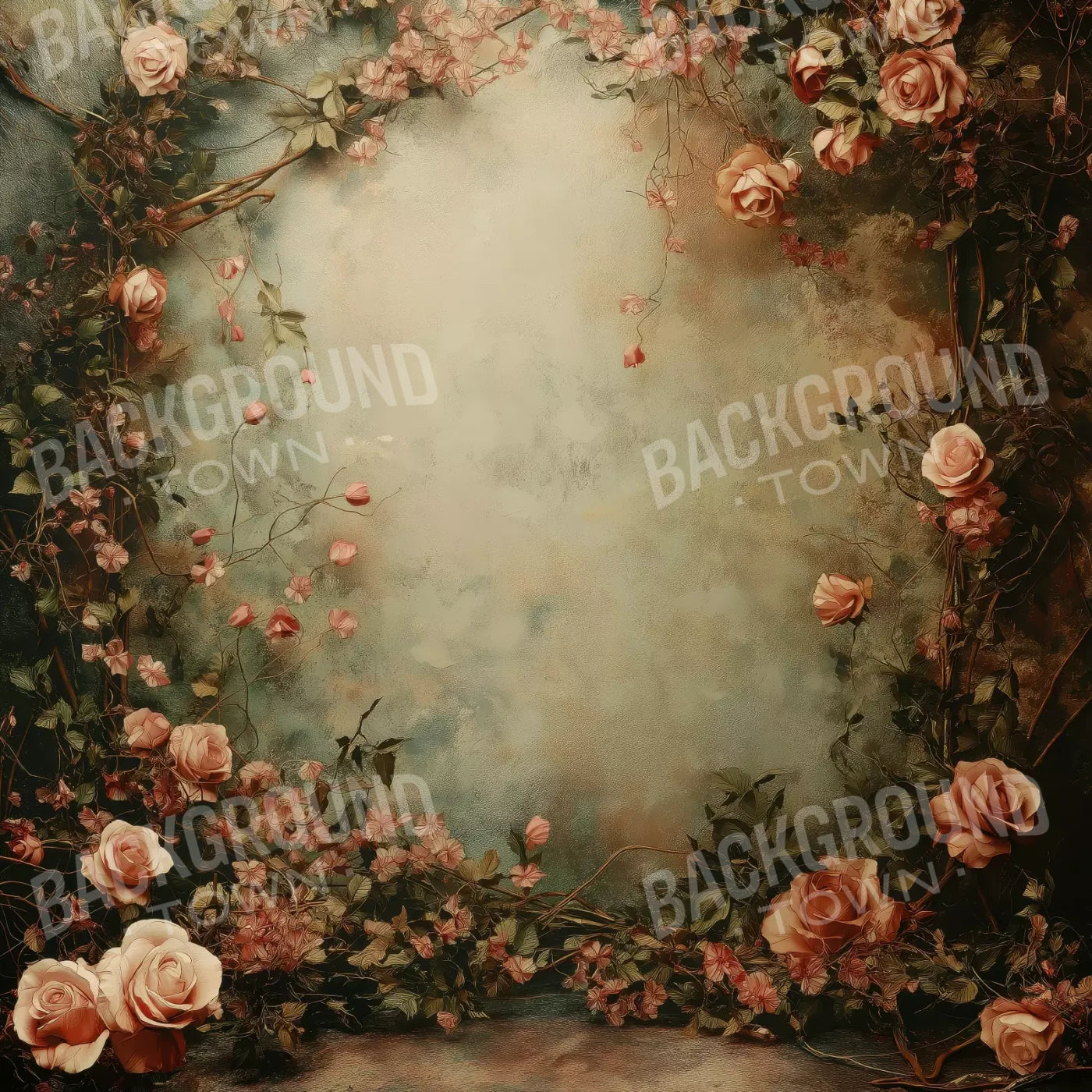 Victorian Fairy Arch 8’x8’ Fleece (96 x 96 inch) Backdrop