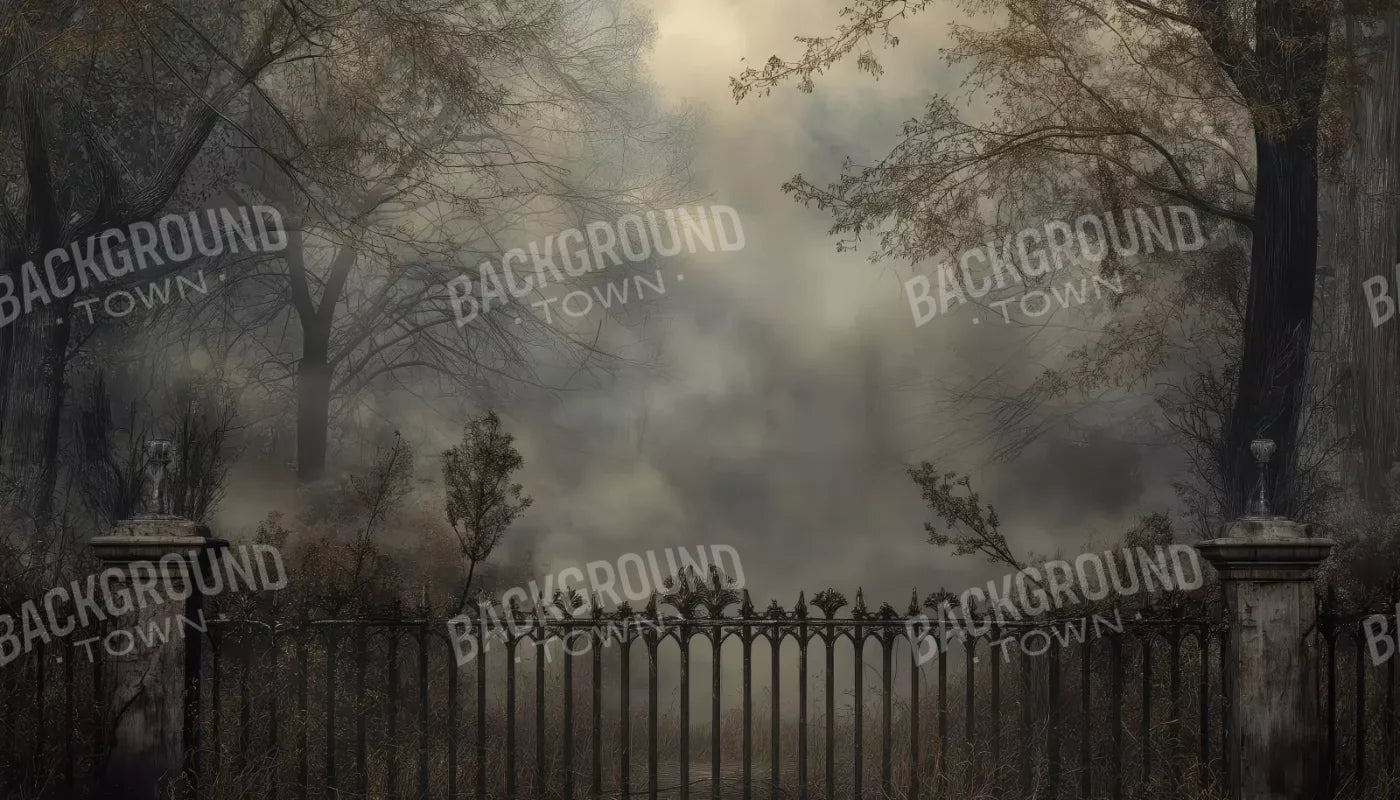 Victorian Fence 14’x8’ UltraCloth (168 x 96 inch) Backdrop