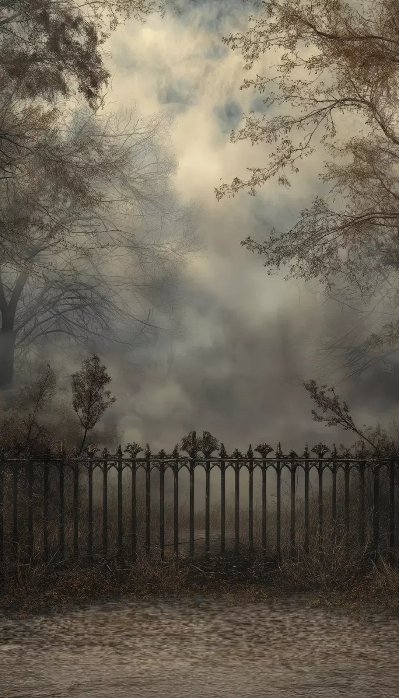 Victorian Fence 8’x14’ UltraCloth (96 x 168 inch) Backdrop