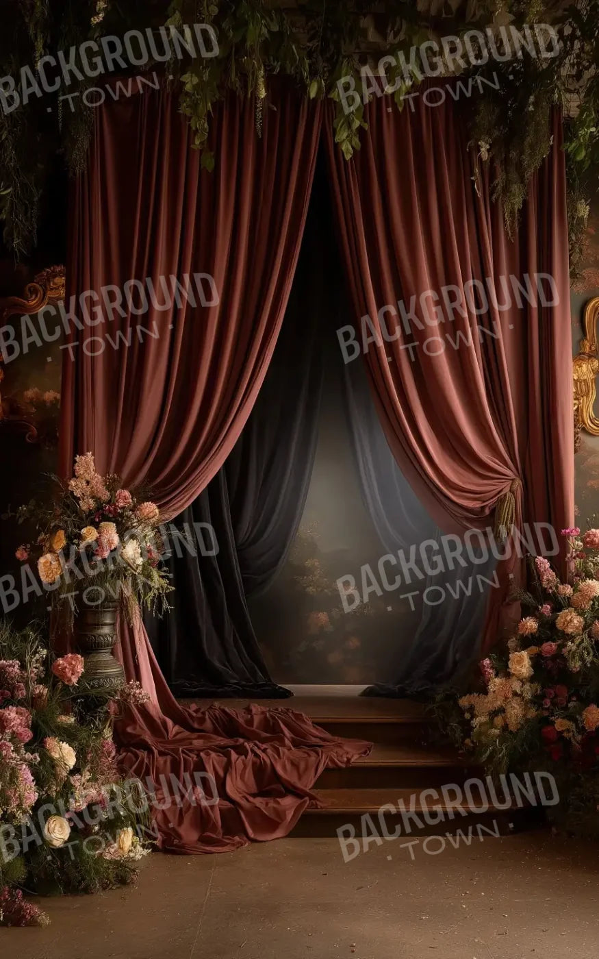 Victorian Flower Room 5’x8’ UltraCloth (60 x 96 inch) Backdrop