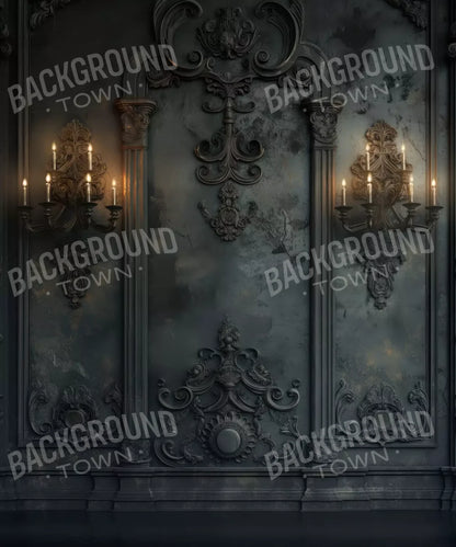 Victorian Gothic Candle Sconces 10’x12’ UltraCloth (120 x 144 inch) Backdrop