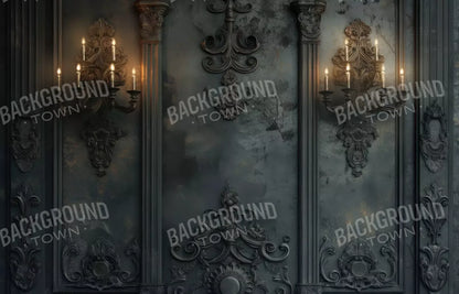 Victorian Gothic Candle Sconces 14’x9’ UltraCloth (168 x 108 inch) Backdrop