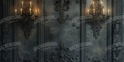 Victorian Gothic Candle Sconces 20’x10’ UltraCloth (240 x 120 inch) Backdrop