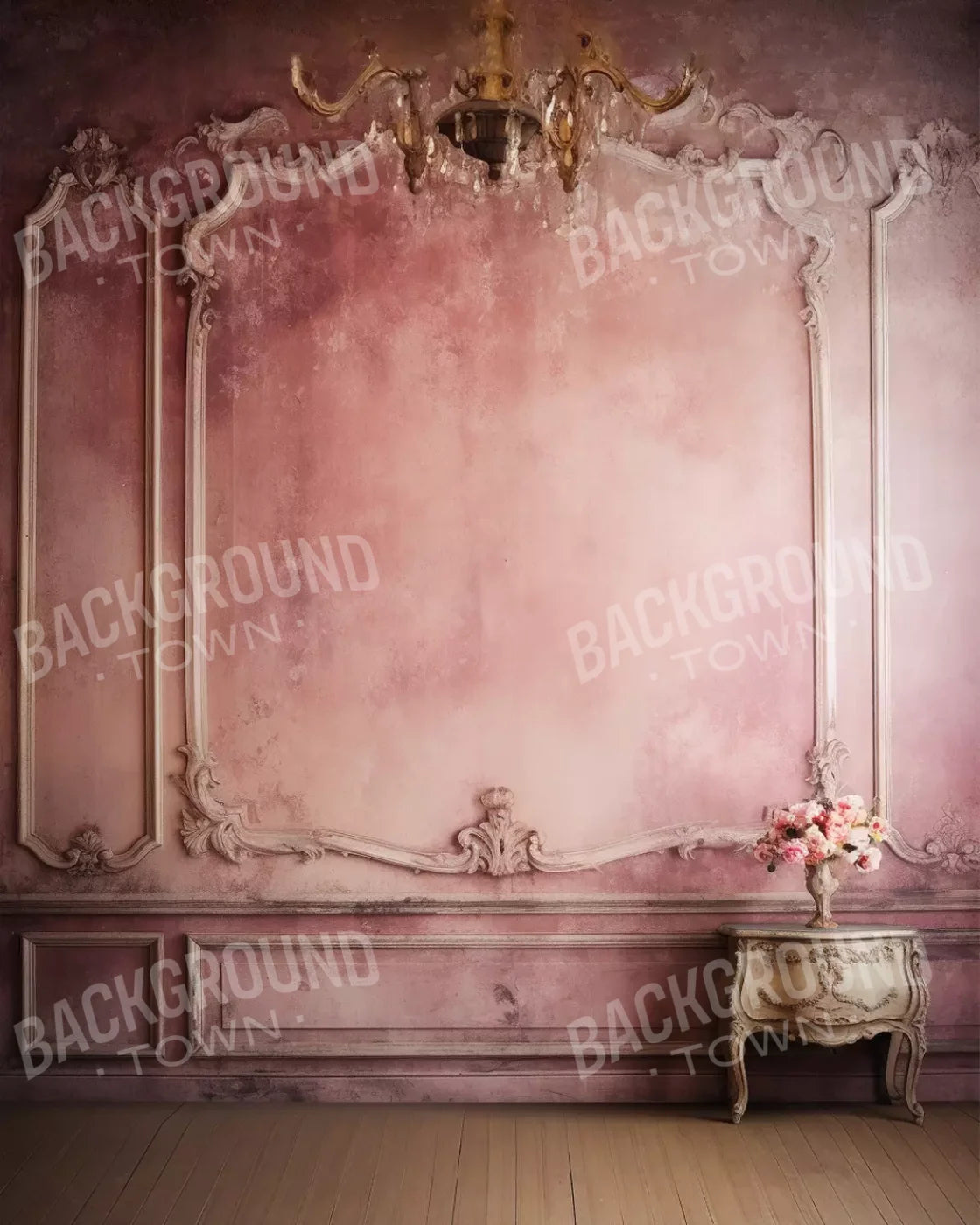 Victorian Room Ii 8’X10’ Fleece (96 X 120 Inch) Backdrop