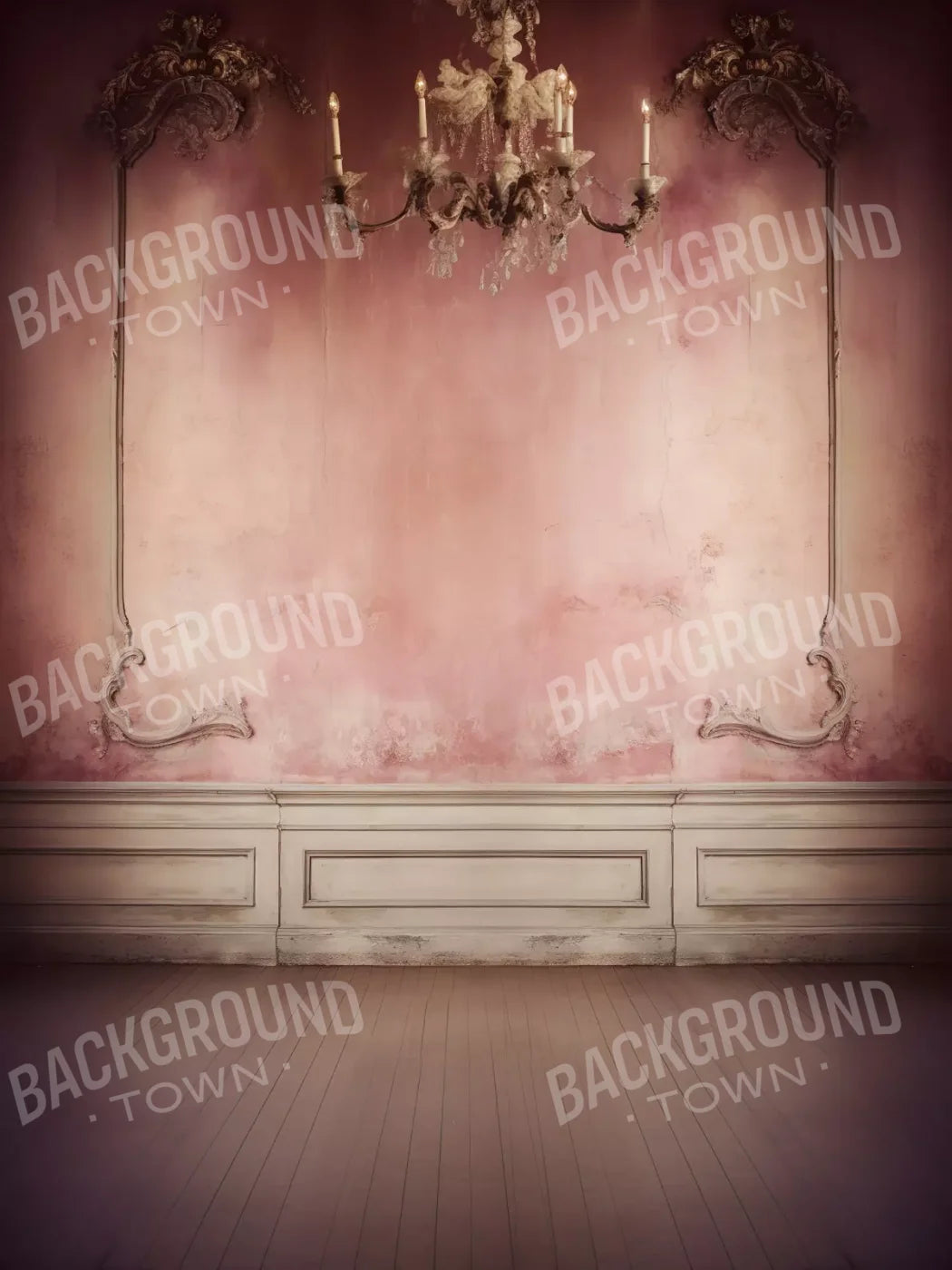 Victorian Room I 5’X6’8 Fleece (60 X 80 Inch) Backdrop