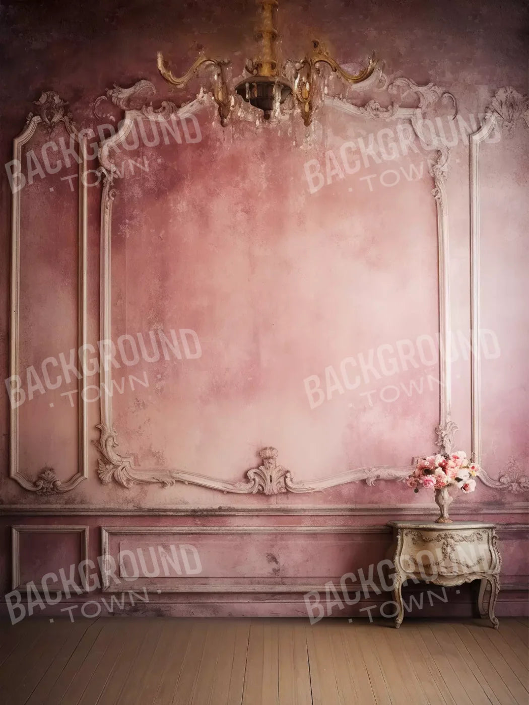 Victorian Room Ii 5’X6’8 Fleece (60 X 80 Inch) Backdrop
