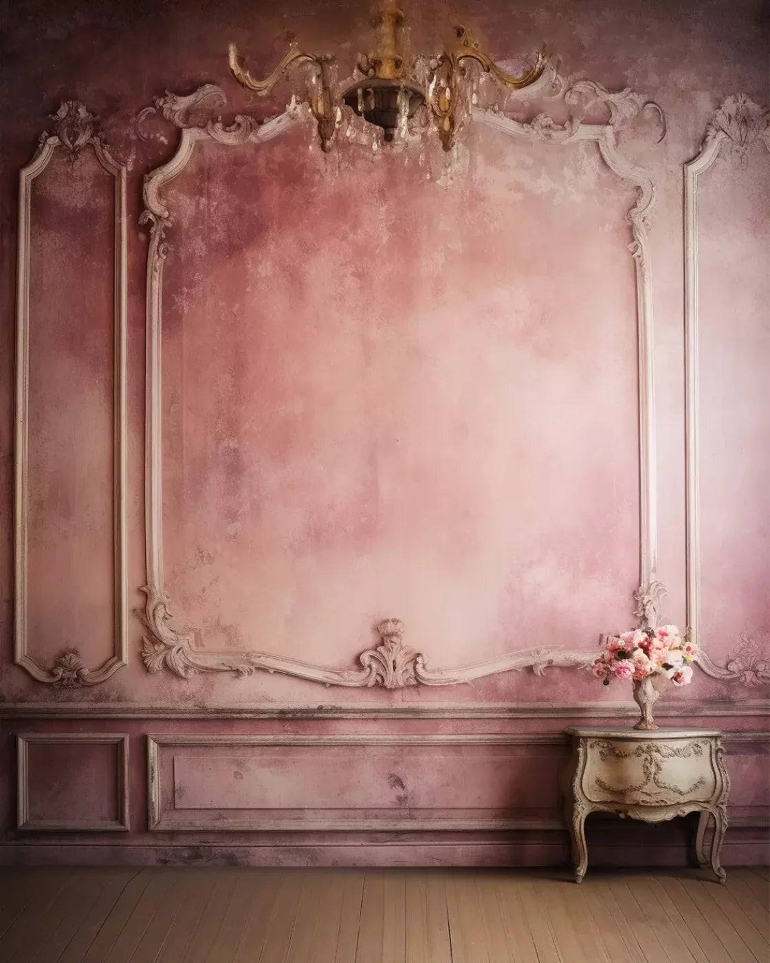 Victorian Room Ii 8’X10’ Fleece (96 X 120 Inch) Backdrop