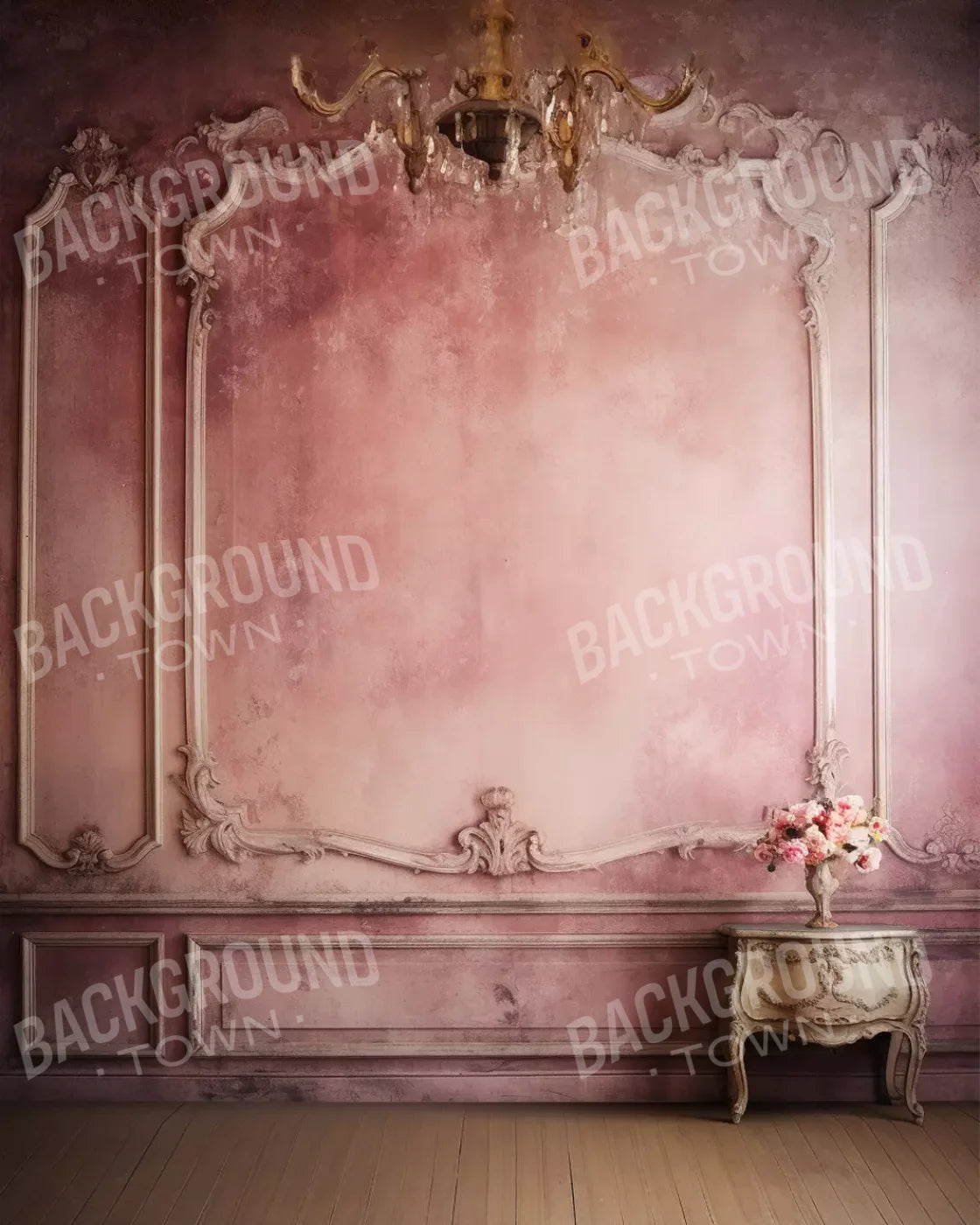 Victorian Room Ii 8’X10’ Fleece (96 X 120 Inch) Backdrop