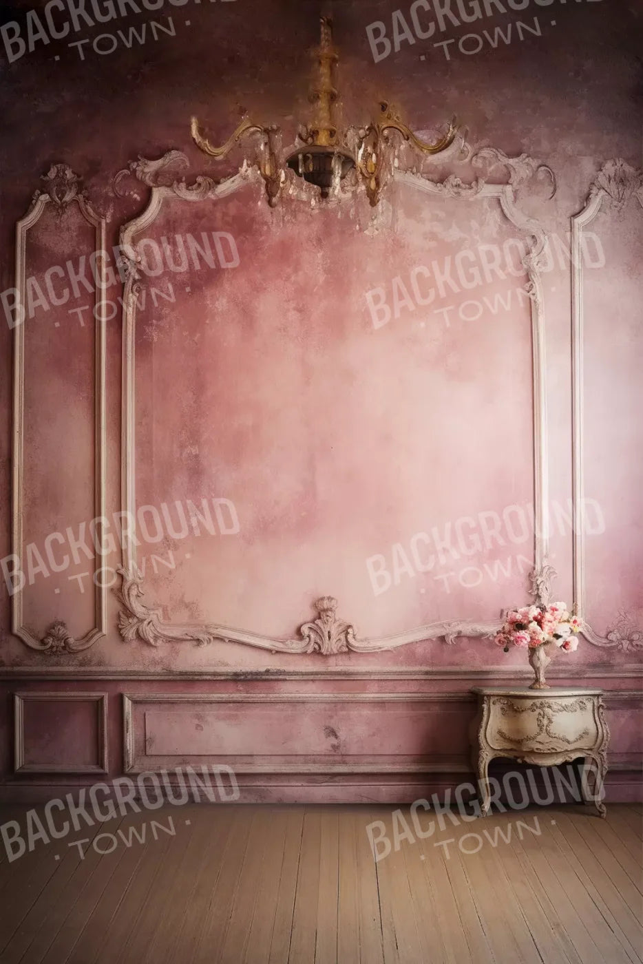 Victorian Room Ii 8’X12’ Ultracloth (96 X 144 Inch) Backdrop