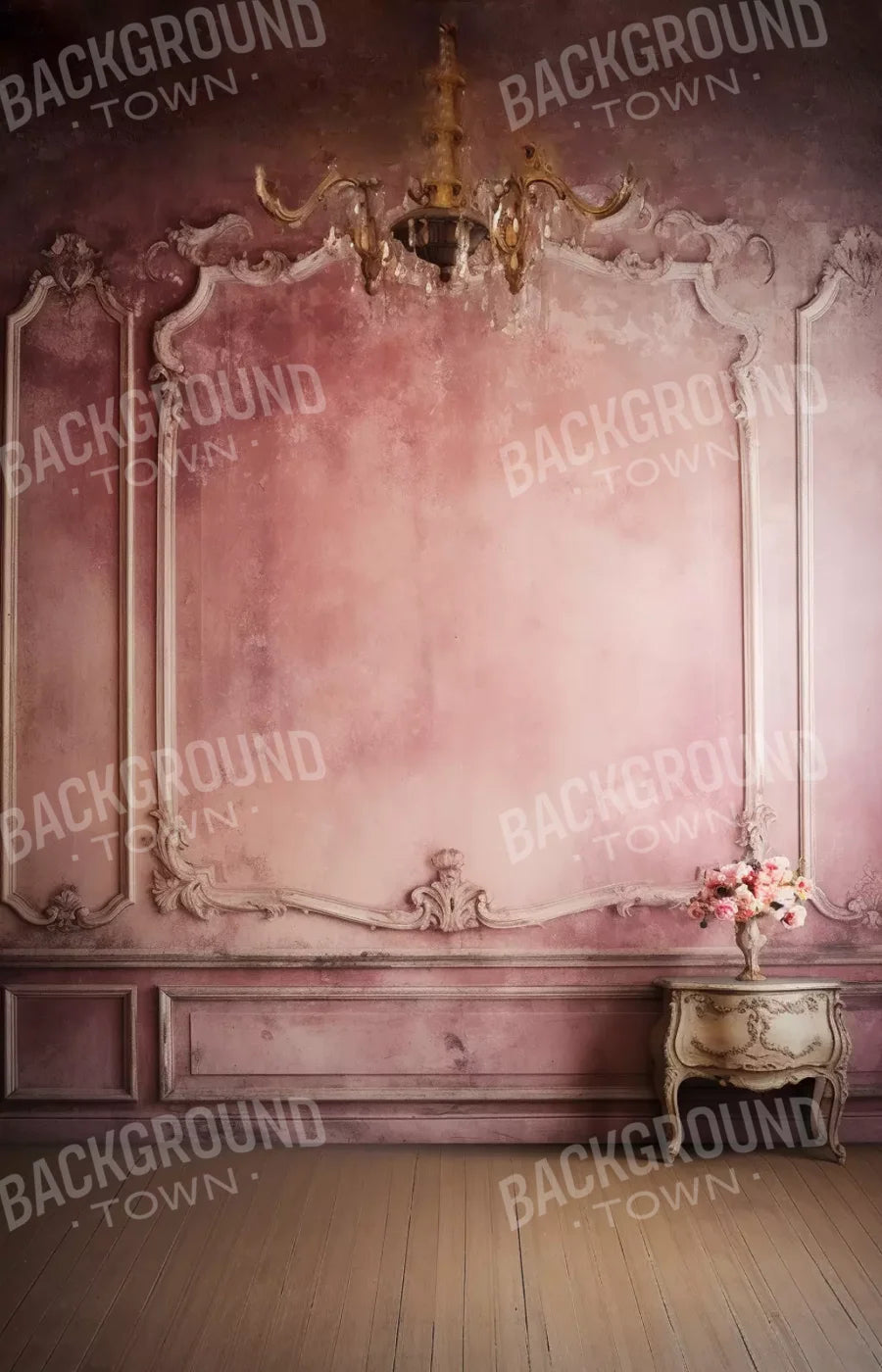 Victorian Room Ii 9’X14’ Ultracloth (108 X 168 Inch) Backdrop