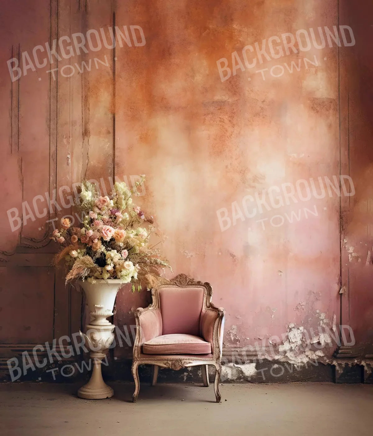 Victorian Room Iii 10X12 Ultracloth ( 120 X 144 Inch ) Backdrop