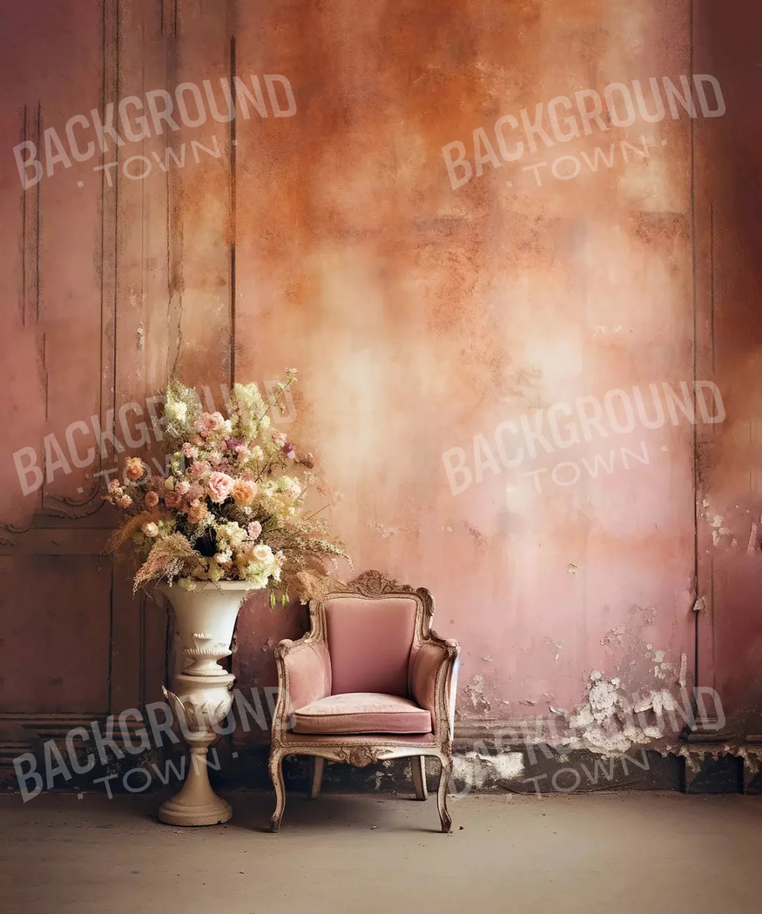 Beige Set Designs Backdrop for Photography