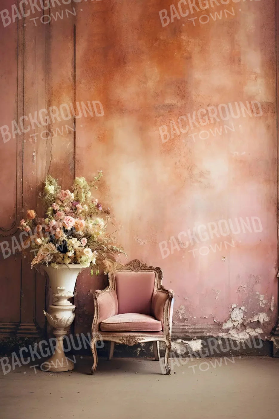 Victorian Room Iii 5X8 Ultracloth ( 60 X 96 Inch ) Backdrop