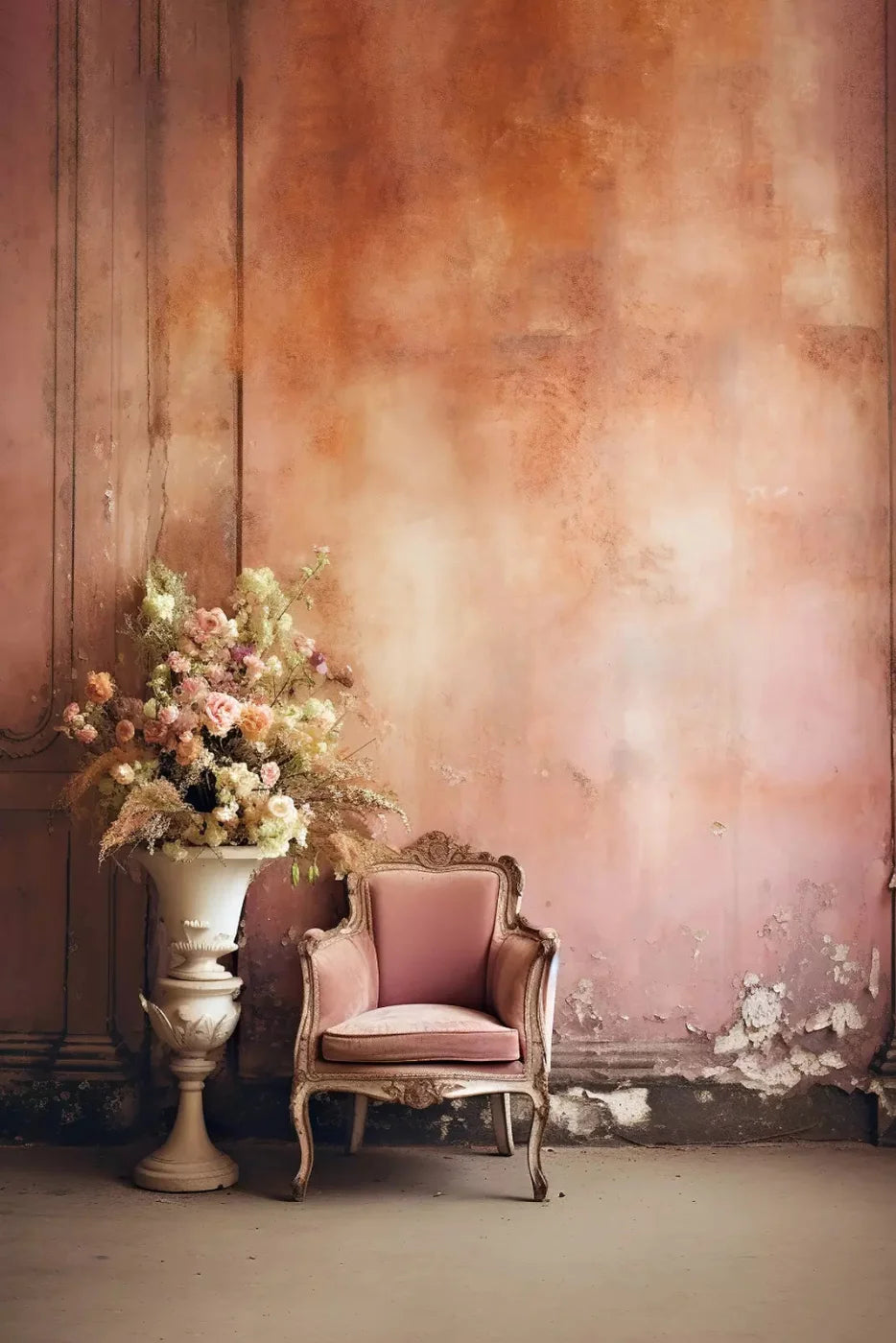 Victorian Room Iii 5X8 Ultracloth ( 60 X 96 Inch ) Backdrop